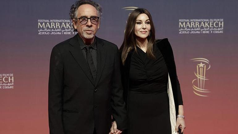 Monica Bellucci ve Tim Burton'ın Aşkı Paris'te Başladı