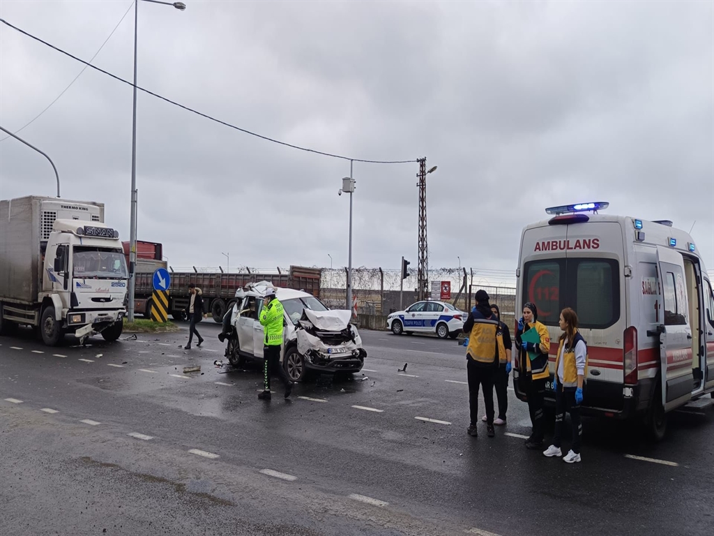 Ordu'da Trafik Kazası: 5 Yaralı