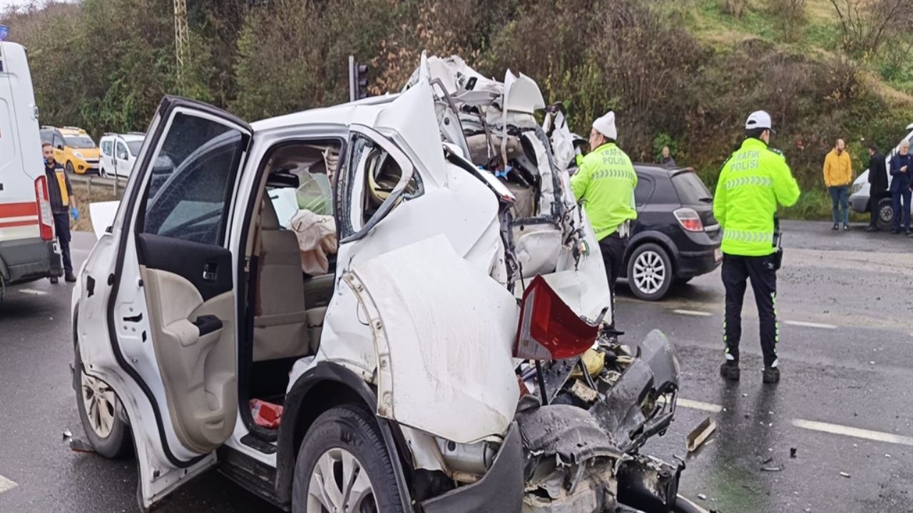 Ordu’da Trafik Kazası: 5 Yaralı