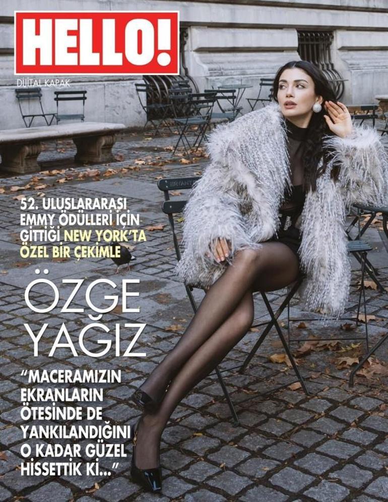 Özge Yağız, 52. Uluslararası Emmy Ödülleri Töreni'nde