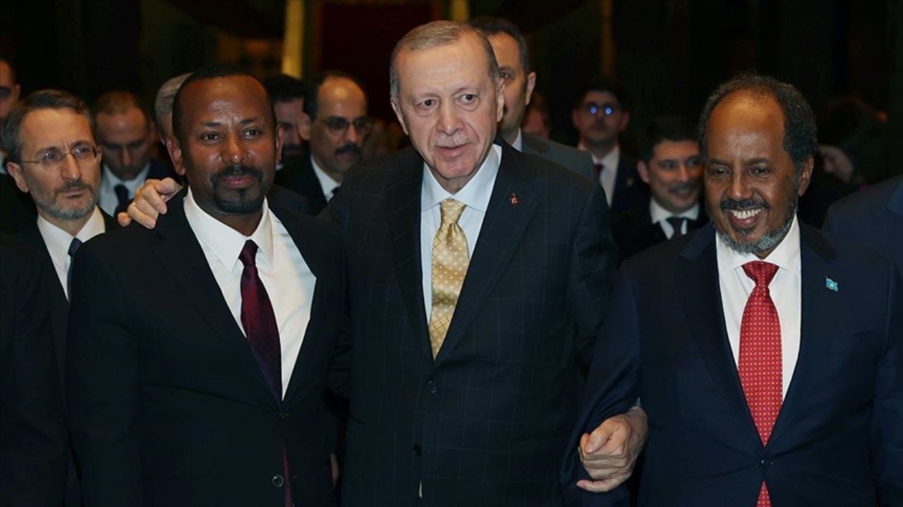 Somali ve Etiyopya Liderlerinden Ankara’da Tarihi Buluşma