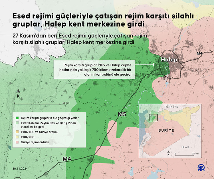 Suriye'deki Çatışmaların Yeniden Alevlenişi