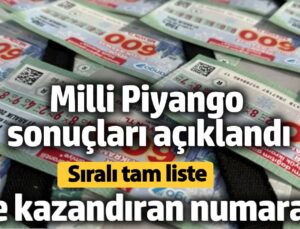 2025 Milli Piyango Çekiliş Sonuçları ve Kazanan Numaralar