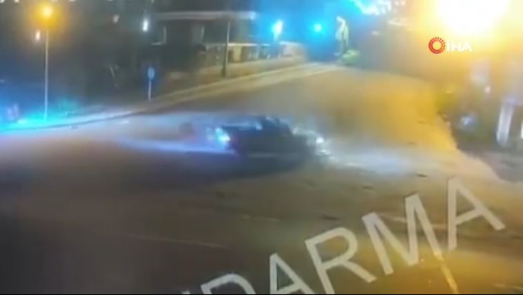 Alanya'da Drift Yapan Sürücüye 32 Bin Lira Ceza