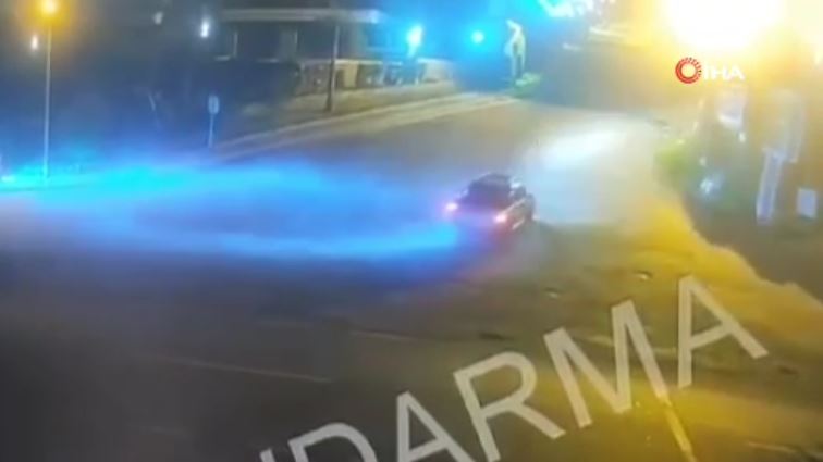 Alanya'da Drift Yapan Sürücüye 32 Bin Lira Ceza