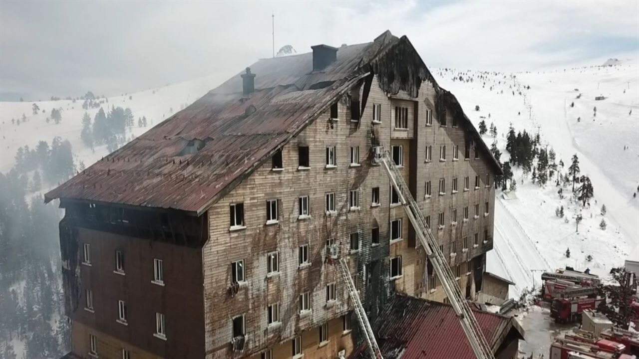 Bolu’da Kartalkaya Yangınında 66 Kişi Hayatını Kaybetti