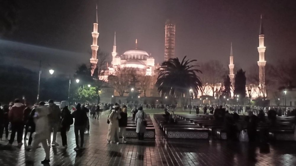 Büyük Filistin Yürüyüşü İçin Ayasofya'da Buluşma