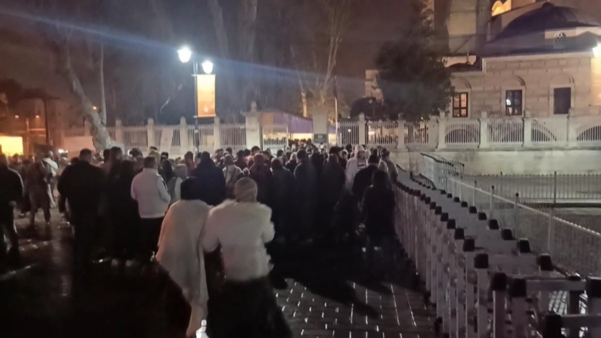 Büyük Filistin Yürüyüşü İçin Ayasofya’da Buluşma