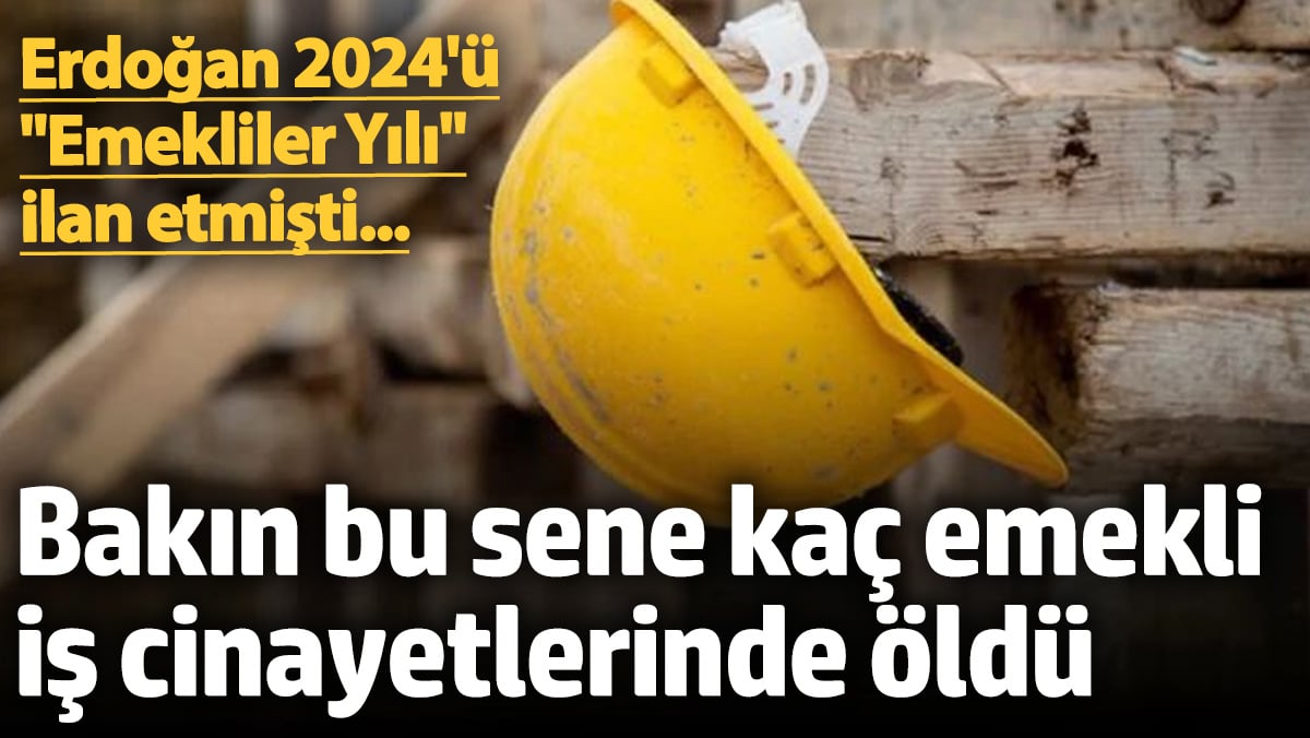 Cumhurbaşkanı Erdoğan 2024’ü Emekliler Yılı İlan Etti