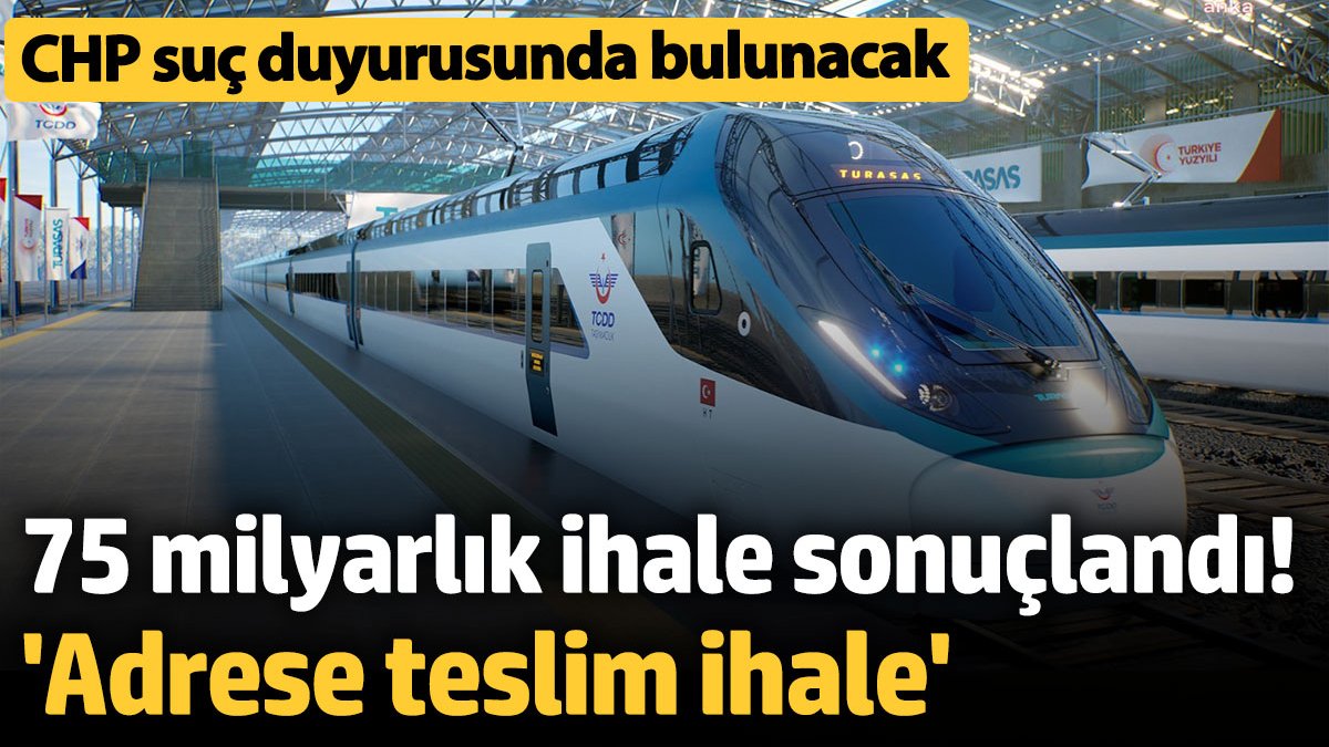 Delice-Çorum Hızlı Tren Hattı İhalesi Tamamlandı