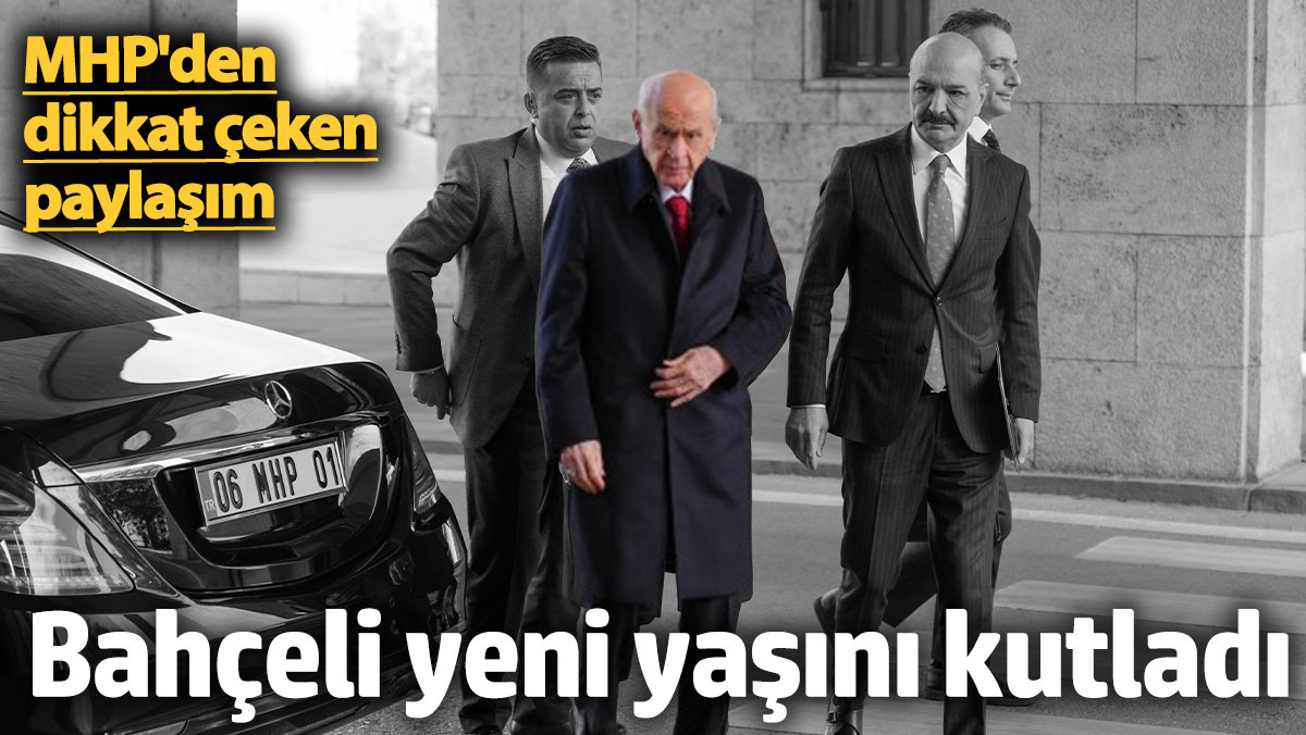 Devlet Bahçeli’nin 77. Doğum Günü ve Siyasi Kariyeri