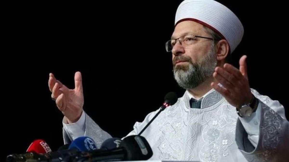 Diyanet İşleri Başkanı Ali Erbaş’tan Üç Aylar ve Regaip Kandili Mesajı