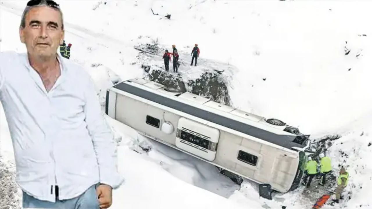 Erzincan-Sivas Karayolunda Yolcu Otobüsü Devrildi: Şoför Hayatını Kaybetti