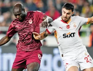 Galatasaray Mersin’de Puan Kaybı Yaşadı