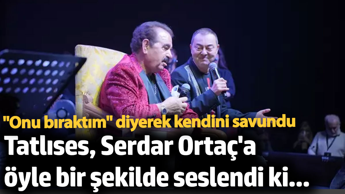 İbrahim Tatlıses ve Serdar Ortaç’ın Yılbaşı Gecesi Sohbeti