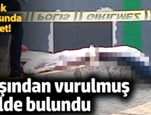 İnegöl’de Başından Vurulmuş Şahıs Bulundu