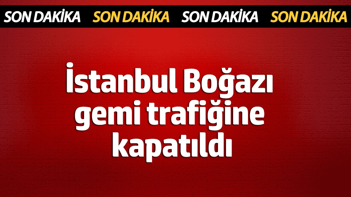 İstanbul Boğazı’nda Yoğun Sis Nedeniyle Gemi Trafiği Durduruldu