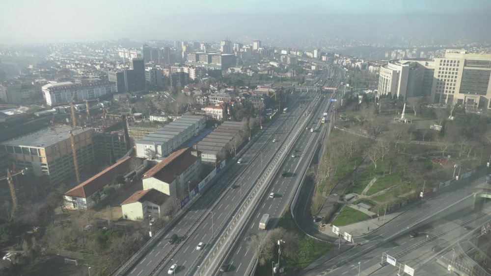 İstanbul'da Yeni Yılın İlk Günü Trafik Durumu