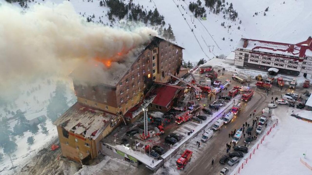 Kartalkaya Kayak Merkezi’nde Yangın: 66 Kayıp, 51 Yaralı