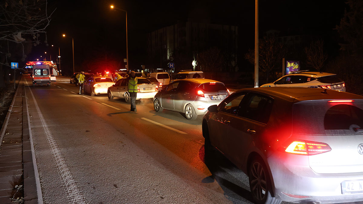 Konya’da Yılbaşı Gecesi Trafik Denetimleri