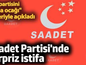 Kütahya Milletvekili Ali Fazıl Kasap’ın Saadet Partisi’nden İstifası