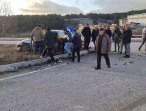 Kütahya’nın Domaniç İlçesinde Trafik Kazası: 1 Yaralı