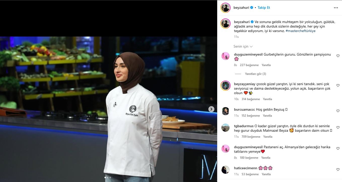 MasterChef Türkiye'de Beyza'nın Duygusal Veda Anı