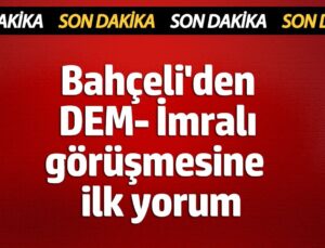 MHP Genel Başkanı Bahçeli’den DEM- İmralı Görüşmesine Değerlendirme