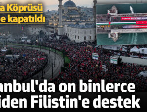 Milli İrade Platformu’ndan Filistin’e Destek Eylemi