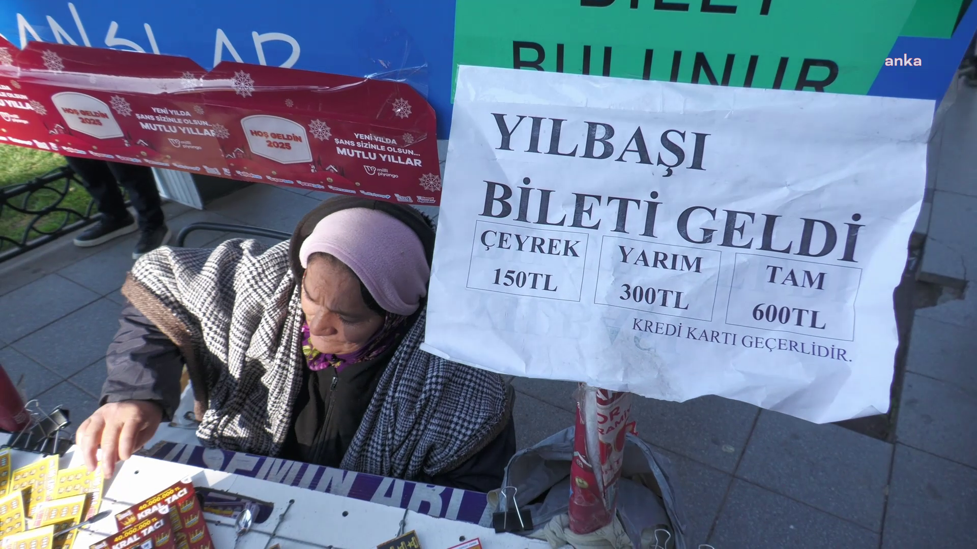 Yeni Yıla Saatler Kala Milli Piyango Satıcılarının Mağduriyeti