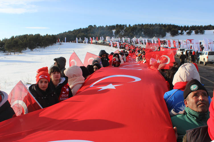 Sarıkamış'ta Şehitleri Anma Etkinliği