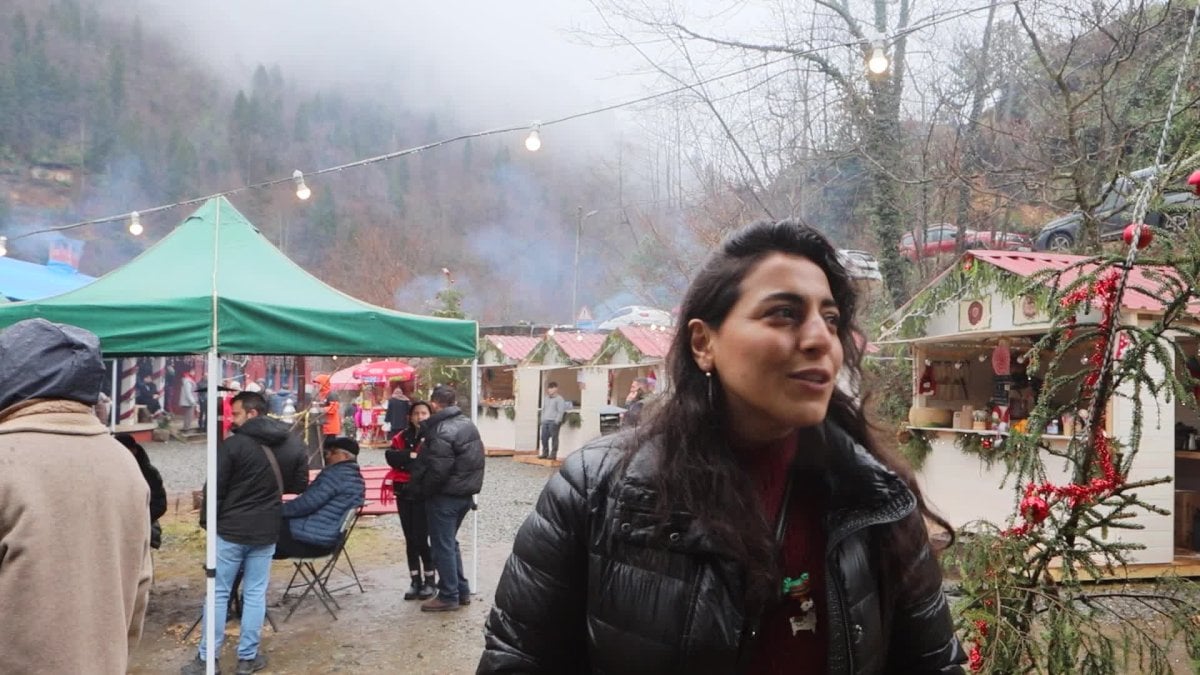 Şenyuva Köyü’nde İlk Yeni Yıl Panayırı Coşkusu