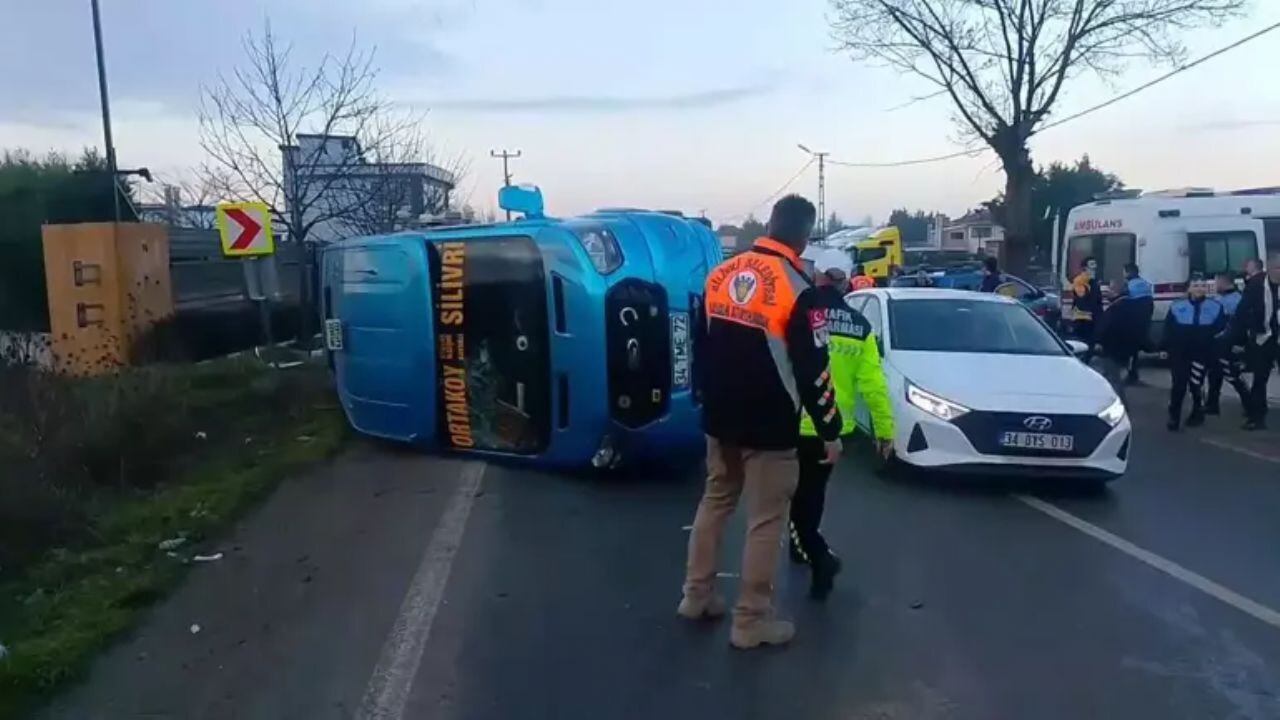 Silivri’de Feci Kaza: 10 Yaralı