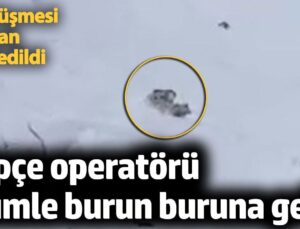 Şırnak’ta Çığ Düşmesi: İş Makinesi Operatörü Kurtarıldı