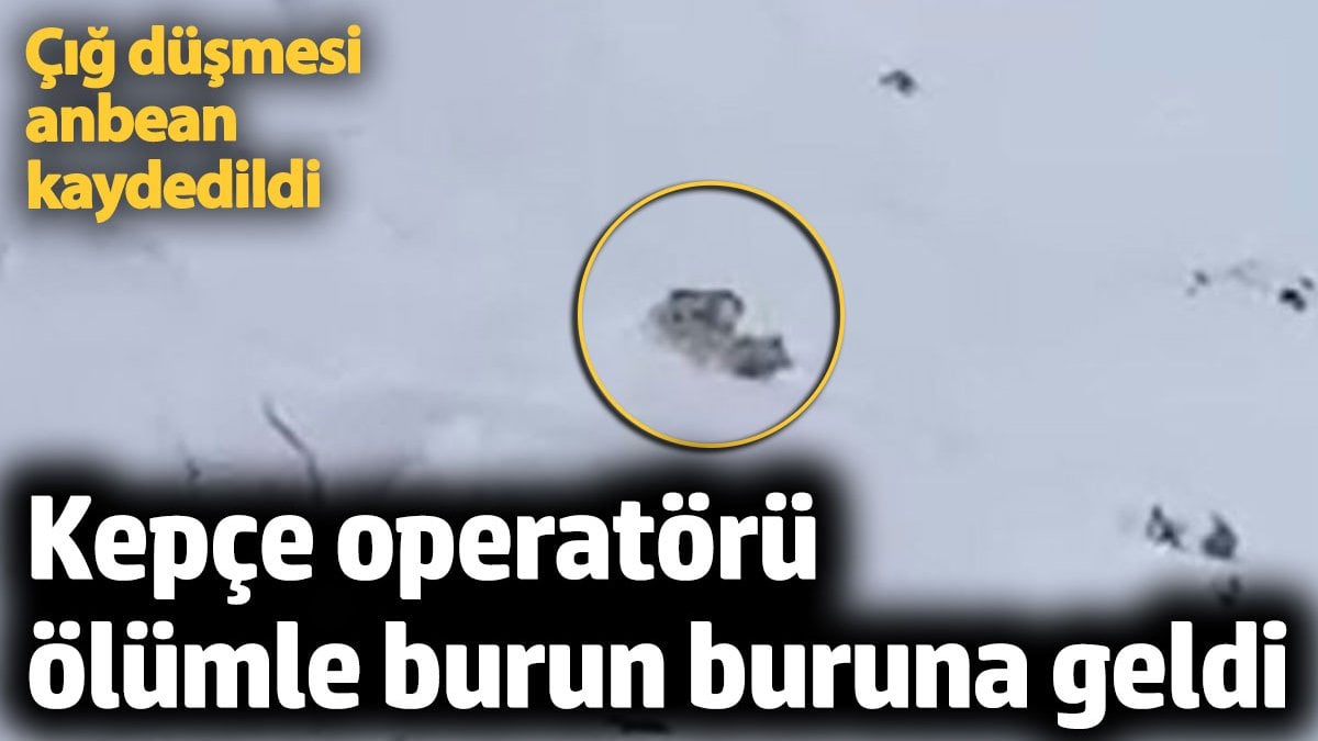 Şırnak’ta Çığ Düşmesi: İş Makinesi Operatörü Kurtarıldı