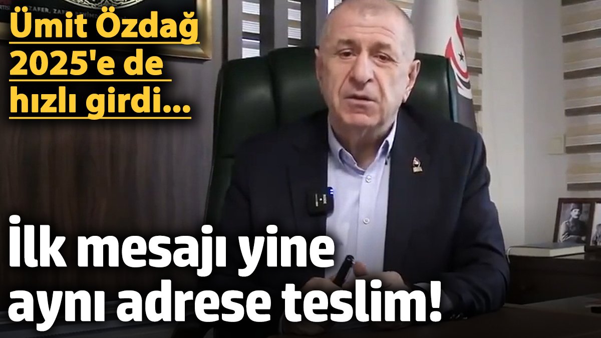 Ümit Özdağ’dan Bahçeli’ye Sert Tepki: Öcalan Villada, Şehitler Kerpiç Evde